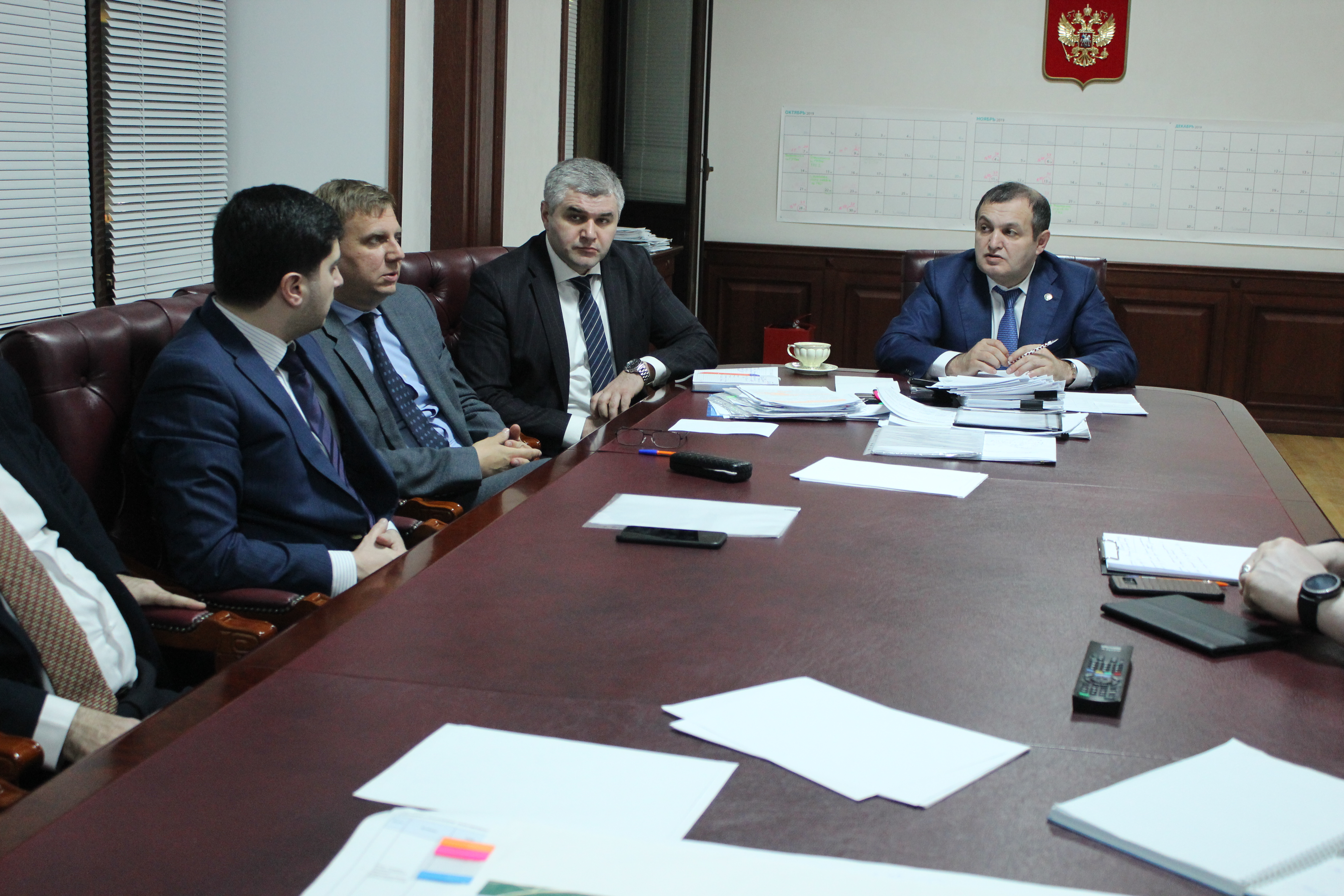 Презентация информационного портала «Земельный фонд Республики Дагестан» прошла в Минимуществе Дагестана.